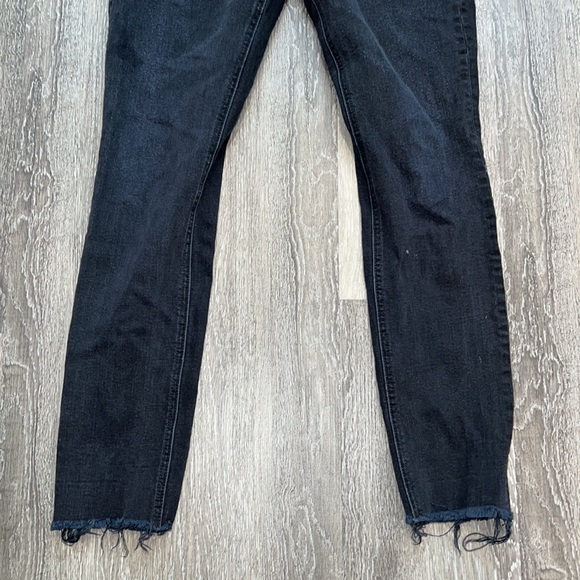 Reformation Black Distressed Skinny Jeans 27 - Picture 3 of 13